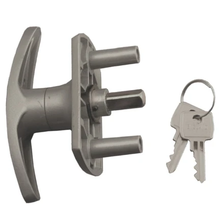 Henderson Henderson T-Handle Lock 35mm Spigots Short Shaft