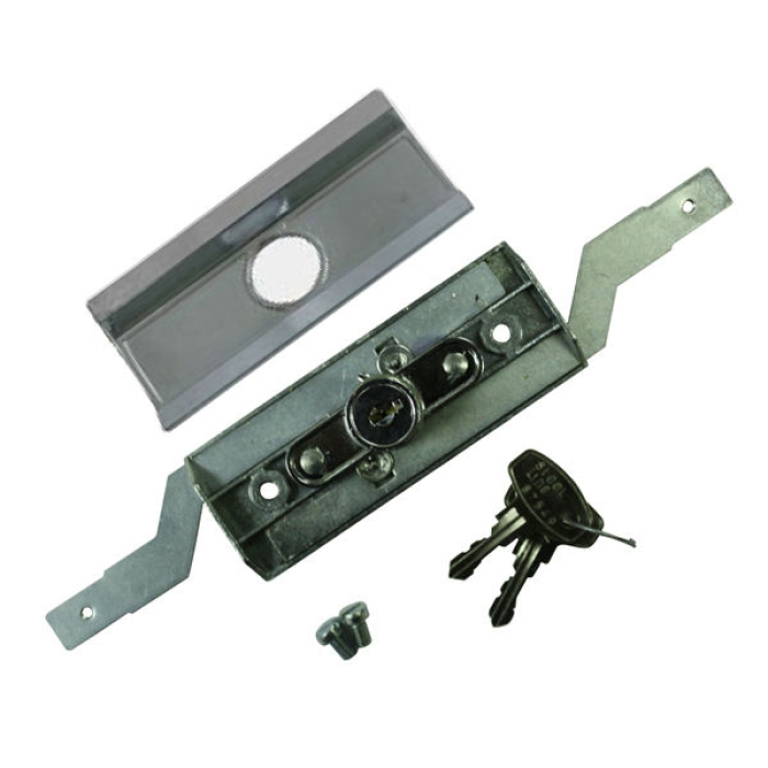 Steel Line Steel Line Inline Roller Shutter Lock - Chrome