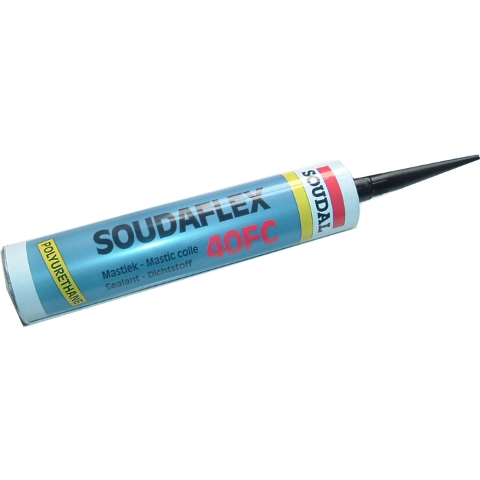 Universal SOUDAFLEX Soudal 40FC Adhesive HEAVY DUTY SEALANT 310ml Tube - Black