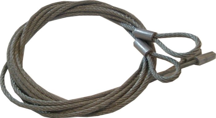 Garador 3mm DOUBLE canopy cables PN31 / PN59 (side spring clusters)