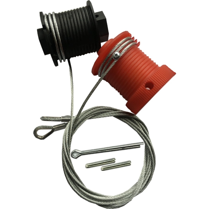 Wessex / Ellard Wessex PATTERN CD Professional Safelift Pulley Drums & Cables RED & BLACK