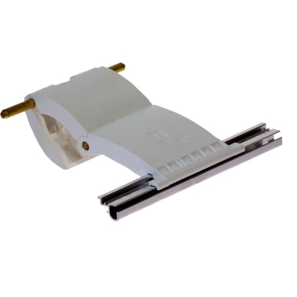 Roller Doors 77mm Lath Roller Door Locking Strap 2 segment - White