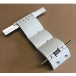 Roller Doors 77mm Lath Roller Door Locking Strap 3 segment - White