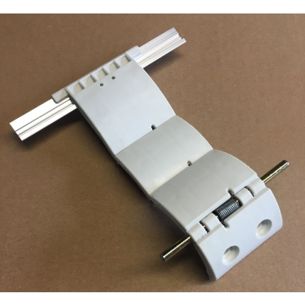 Roller Doors 77mm Lath Roller Door Locking Strap 3 segment - White