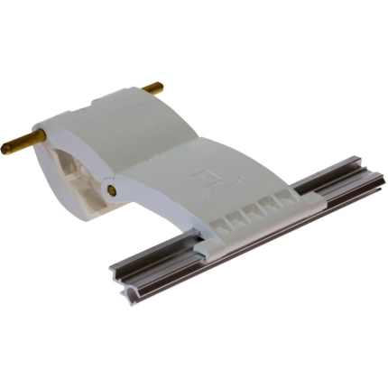 Roller Doors 55mm Lath Roller Door Locking Strap 2 segment - White