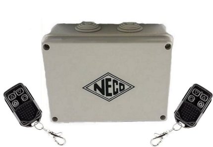 NECO Rollermatic B Roller Shutter Remote Control Unit & 2 Handsets - 3 Phase Volt Free