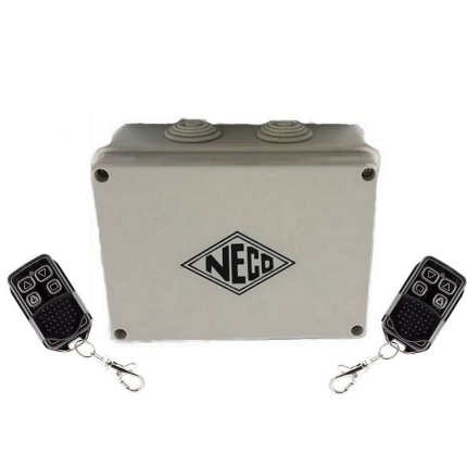 Neco NECO Rollermatic B Roller Shutter Remote Control Unit & 2 Handsets - 3 Phase Volt Free