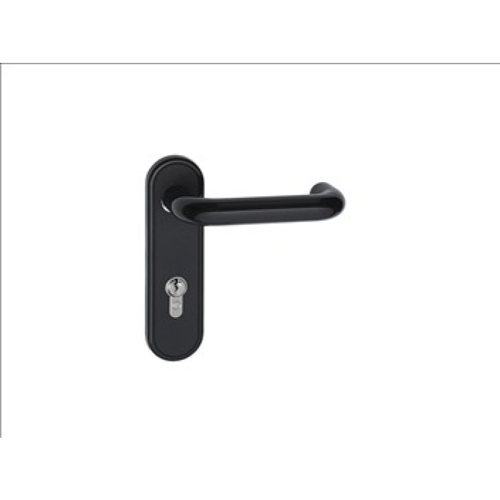Hormann Hormann Genuine Black Lever / Lever Handle Side Hinged Doors