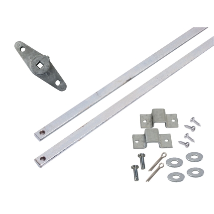 Universal Garage Door Lock Bar Kit - (Bars