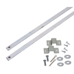 Universal Garage Door Lock Bar Kit - (Bars