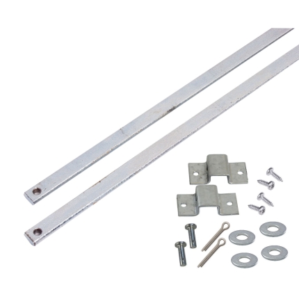 Universal Garage Door Lock Bar Kit - (Bars