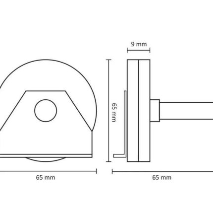 Hormann-Garador-Sectional-pulley-bracket