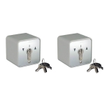 Universal Pair of KEYED ALIKE Roller Shutter Industrial Key Switches - IP54