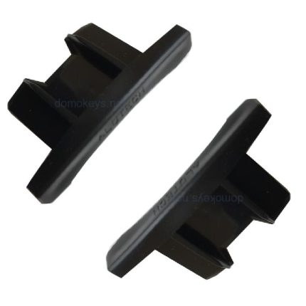 PAIR Roller Garage Door Push Fit END LOCKS for 41mm slat (lath)