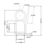 Rubber-Seal-for-Safety-Edge-Roller-Shutter-Door-77mm-diagram